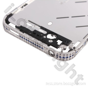 Crystal Diamond Mid Benzel Frame For iPhone 4S